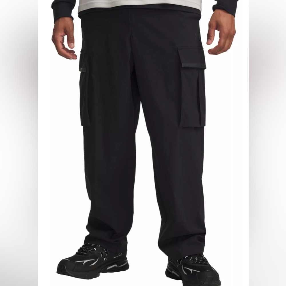 NWT Under Armour Men's Unstoppable Textured Woven Cargo Pants Size Medium